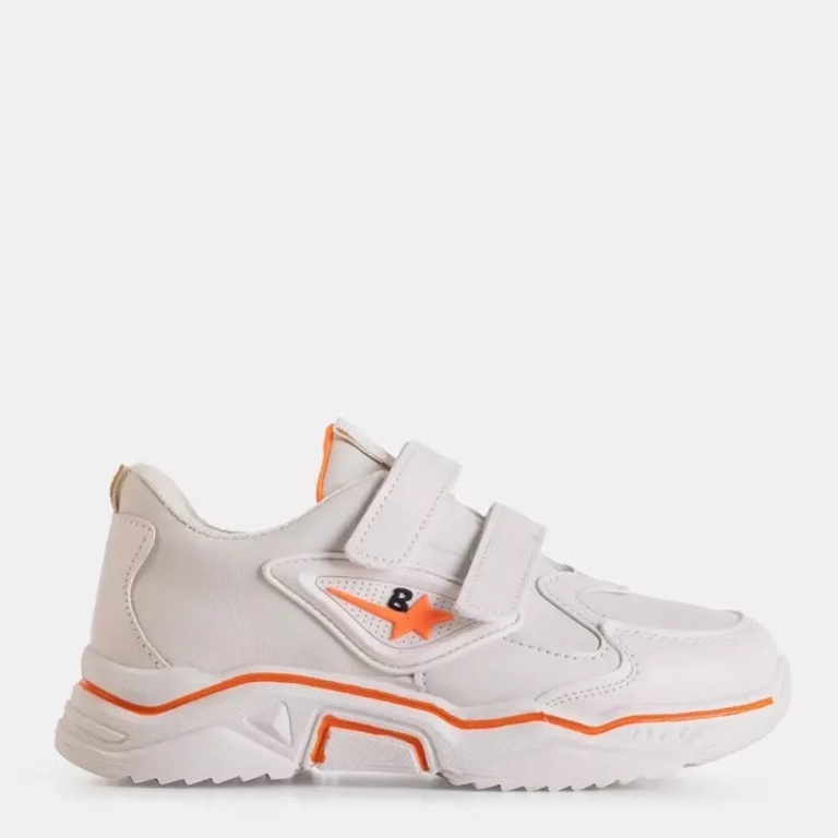 OUTLET Încălțăminte sport pentru copii bej cu Velcro Slavola - Încălțăminte