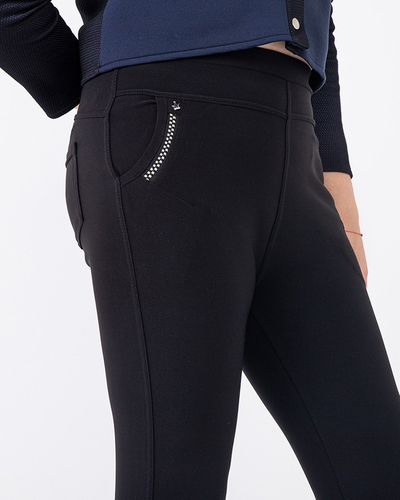 Treggings de damă de culoare PLUS SIZE - Îmbrăcăminte