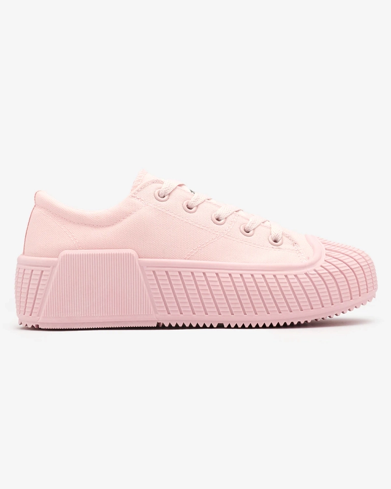 OUTLET Royalfashion Pantofi sport cu platformă Pink Brigera