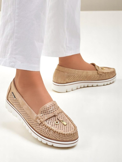 Mocasinile perforate Royalfashion pentru femei Elissas