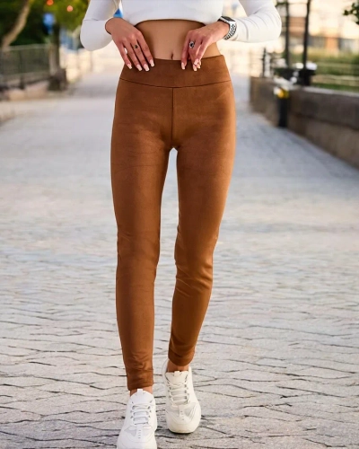 Royalfashion Leggings pentru femei a'la suede