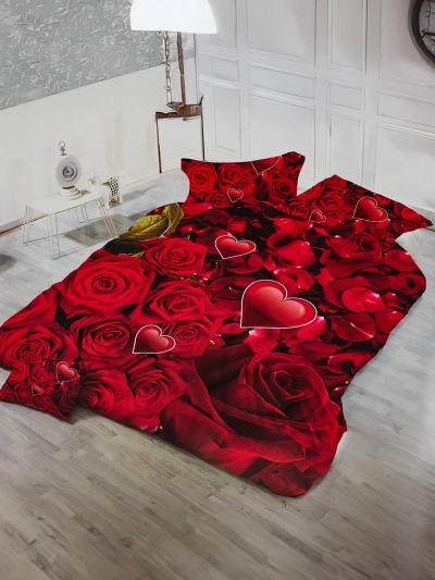 Royalfashion Lenjerie de pat cu model 180x200 set 3 PIESE