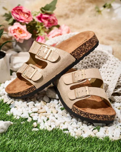Royalfashion Flip-flops cu talpă plată Rolotta pentru femei