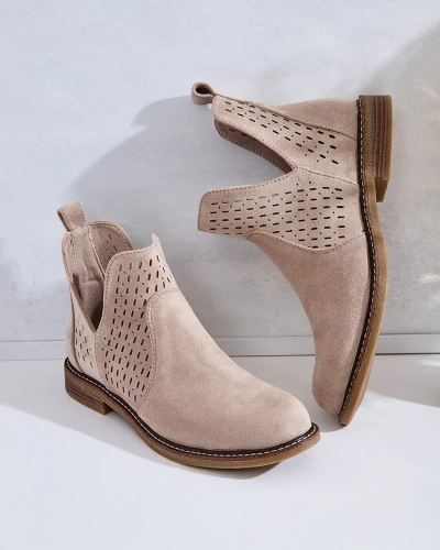 Royalfashion Cizme eko suede Ovilla pentru femei