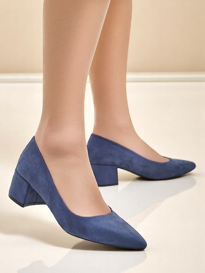 Royalfashion Pantofi cu toc mic pentru femei Bosanna
