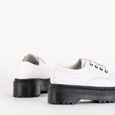 OUTLET Pantofi pentru dama alb mat Diozzy - Incaltaminte