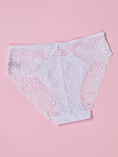 Royalfashion Chiloți de damă în stil scurt cu dantelă