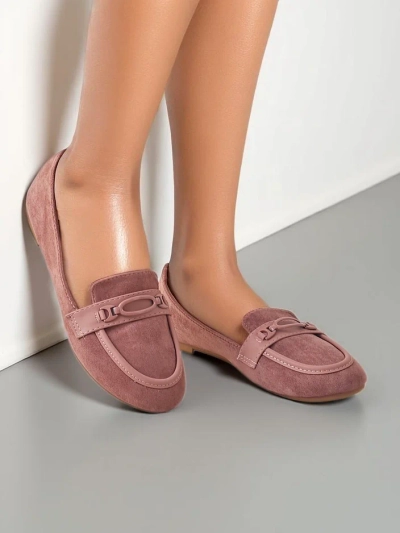 Mocasıne ecologice din suede pentru femei Royalfashion Zammei
