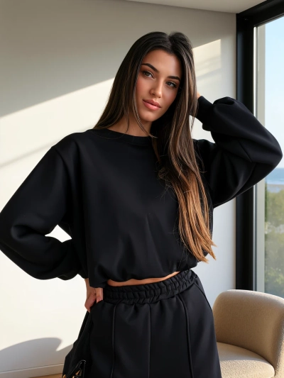 Royalfashion Set de trening din bumbac pentru femei