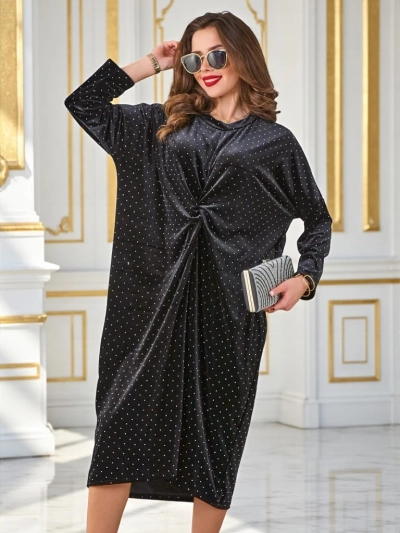 Royalfashion Rochie de femei cu pliuri