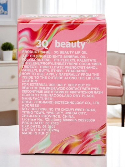 3Q Beauty Luciu de buze Aloe Vera hidratant profund