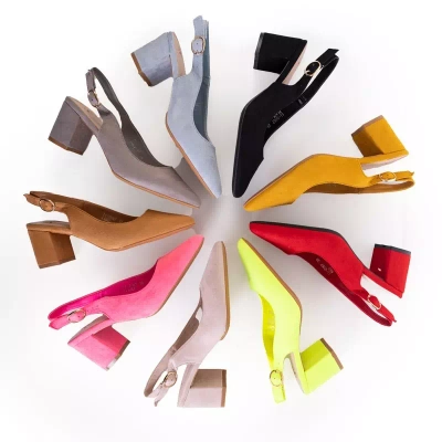 OUTLET Sandale dama mustar pe post Siofra - Incaltaminte