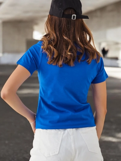 Royalfashion Tricou din bumbac pentru femei cu iepurașul Spune Fii Real