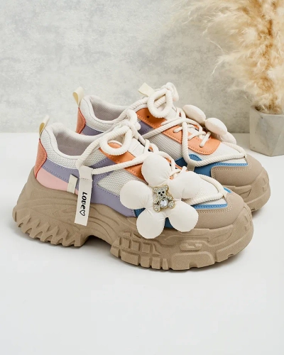 Royalfashion Adidași cu platformă pentru femei Bereya