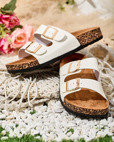 Royalfashion Flip-flops cu talpă plată Rolotta pentru femei