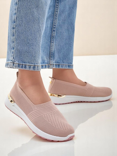 Pantofi slip-on din țesătură pentru femei Royalfashion Perfeti