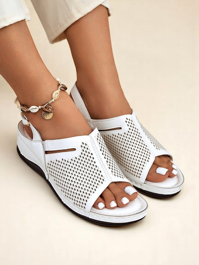 Royalfashion Sandalia di Dama ku Plataforma Abou Mira
