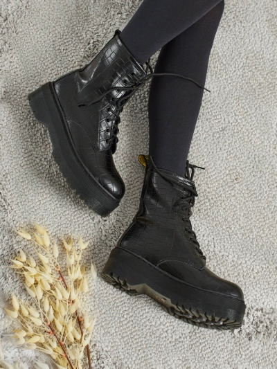 Botine workere de damă cu imprimeu Arvessa