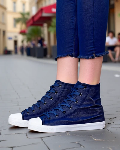 Royalfashion Încălțăminte sport înaltă pentru femei Hirria