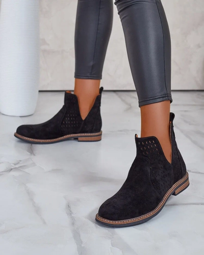 Royalfashion Cizme eko suede Ovilla pentru femei