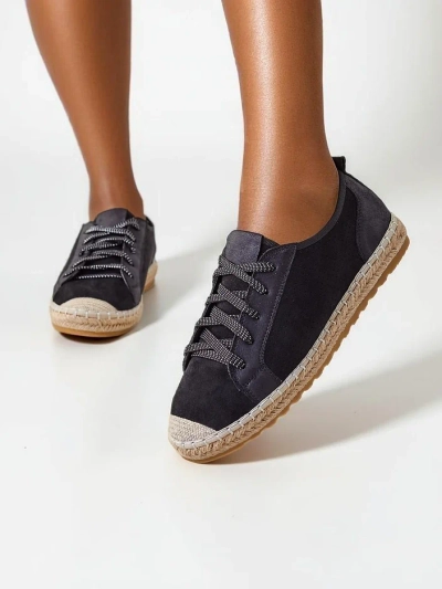 Sneakers Nissta pentru femei din eco-suede Royalfashion