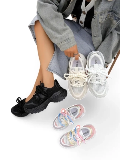 Pantofi sport Royalfashion pentru femei cu o talpă mai groasă Loness