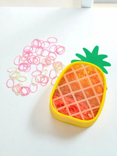 Royalfashion Wielokolorowe gumeczki silikonowe Ananas