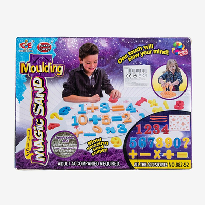 Nisip cinetic cu matrițe - Jucării