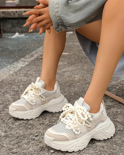 Pantofi sport Royalfashion pentru femei cu o talpă mai groasă Loness