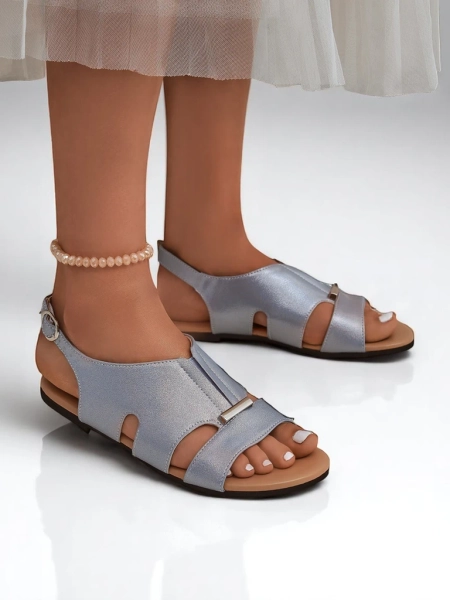 Royalfashion Sandale de damă cu talpă plată Solea Comfort