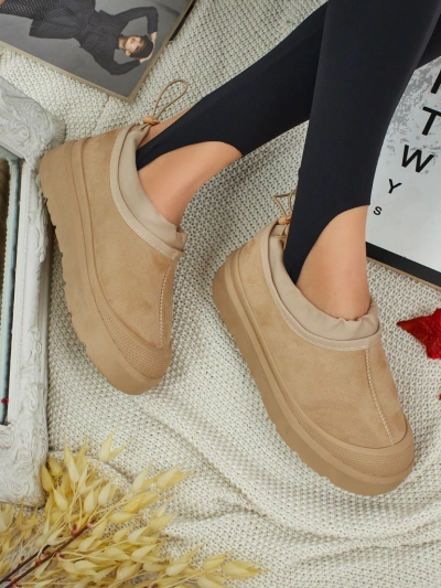 Botine scurte de damă tip snowboots Velisee