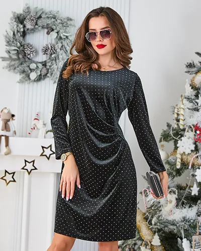 Rochie de damă Royalfashion cu drapaj