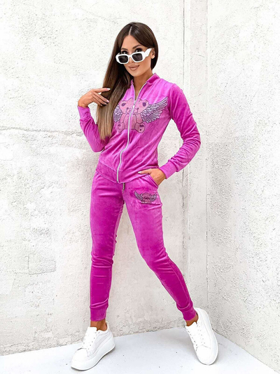 Royalfashion Set pulover cu dungi pentru femei gri