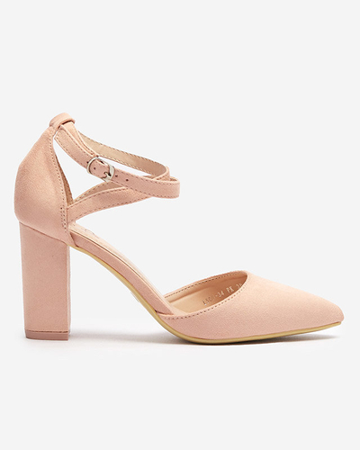 OUTLET Pantofi roz de damă pe post de pantofi Amagy- Footwear