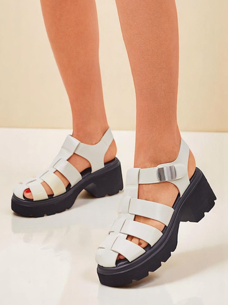 Royalfashion Sandale romane pentru femei Bratz