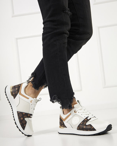 Pantofi sport de damă Evenra albi - Încălțăminte