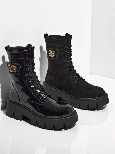 Royalfashion Botine tip workeri pentru femei Milloze