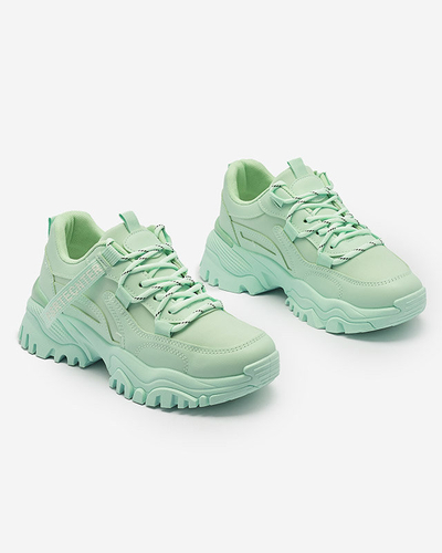 Pantofi sport pentru femei cu adidași mentolate Evilpo- Footwear