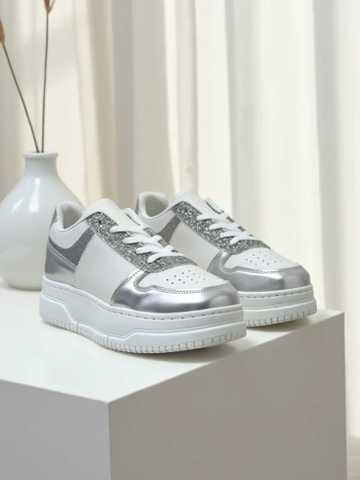Sneakeri pentru femei Royalfashion cu sclipici Qisofi