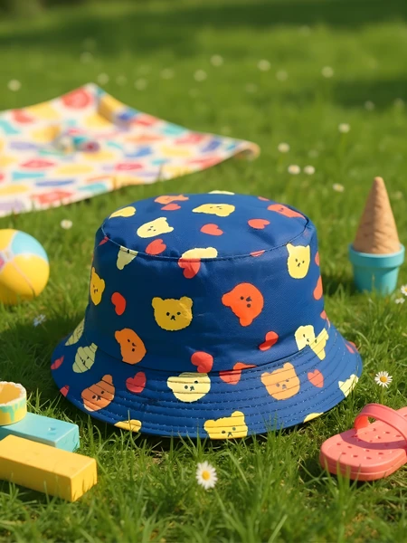 Royalfashion Pălărie de tip bucket pentru copii Color Splash Bucket