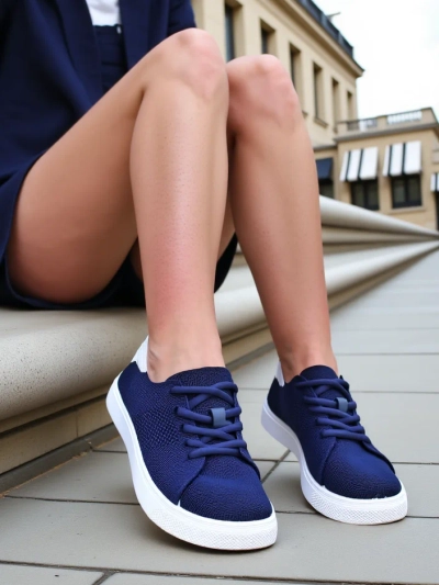 Royalfashion Pantofi sport din material pentru femei Esellaf