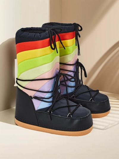 Ghete de damă de tip snowboot Royalfashion Tencce