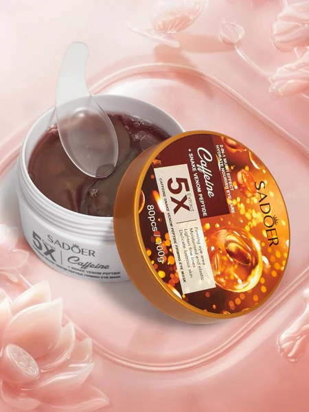 Plasturi cu Gel pentru Ochi cu cofeină - reduc semnele de oboseală