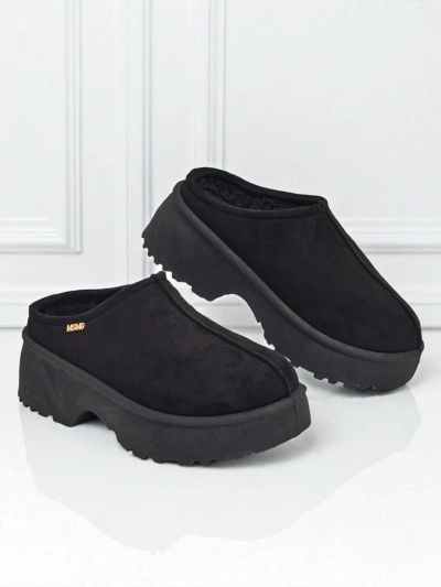 Ghete scurte tip snowboots dama cu blană Noelina