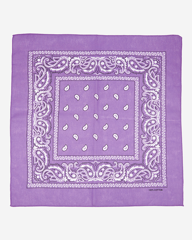 Esarfa bandana violet - Accesorii