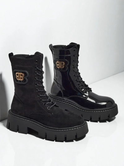 Royalfashion Botine tip workeri pentru femei Milloze