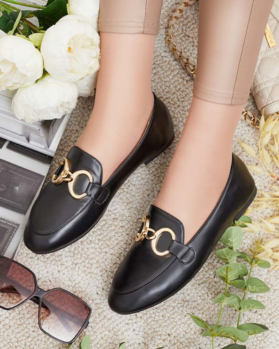 Royalfashion Mocasini cu decor pe nas Abermes