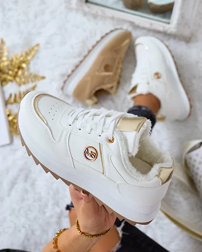 Royalfashion Adidași de damă încălțați cu blană Boris