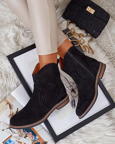 Royalfashion Cizme Toffas Openwork pentru femei