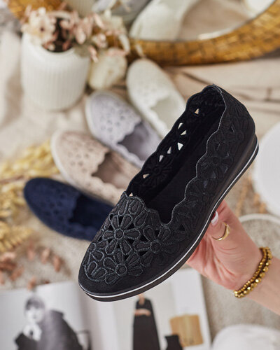 Royalfashion Pantofi cu tocuri joase pentru femei Dellio